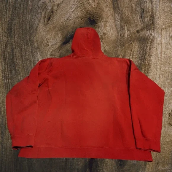 Nike Ohio State Buckeyes Hoodie Red Swoosh NCAA Hoodie Men's XL - Picture 3 of 4